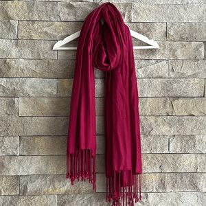 MEXX burgundy scarf